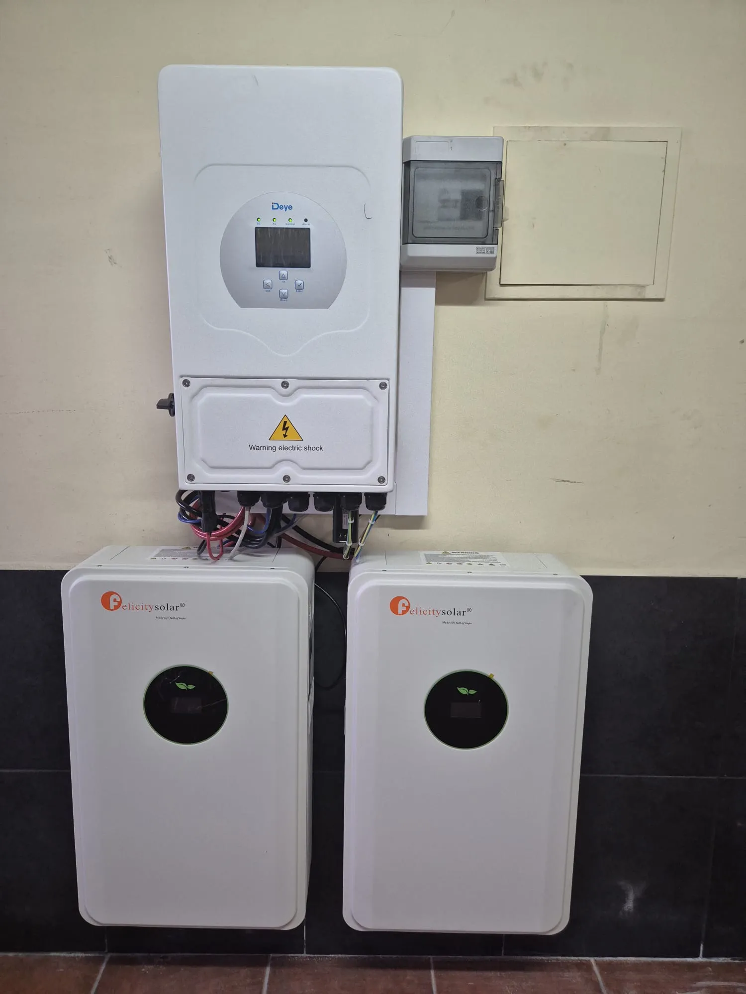 Instalação Brook Detalhe inversor · Corvite